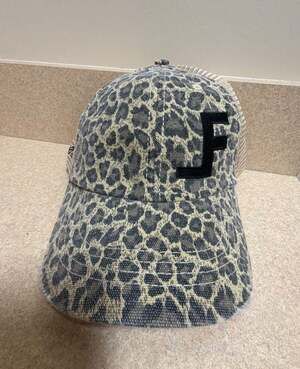 Lane Frost Leopard Print Trucker Hat Womens